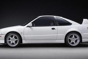 Sport car Honda Prelude JDM. AI Generative Pro Photo