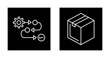 Process and Package Icon vector