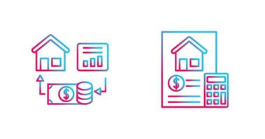 Investment and Accounting Icon vector