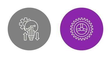 Analysis and Setting Icon vector