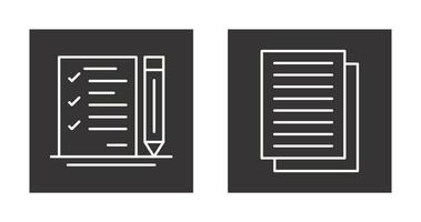 Agreement and Document Icon vector