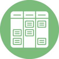 Kanban Vector Icon