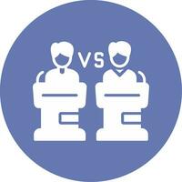 Debate Vector Icon