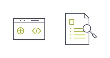 clean code and case study Icon vector