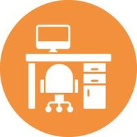 Workplace Vector Icon