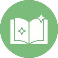 icono de vector de libro