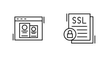User and Protection Icon vector