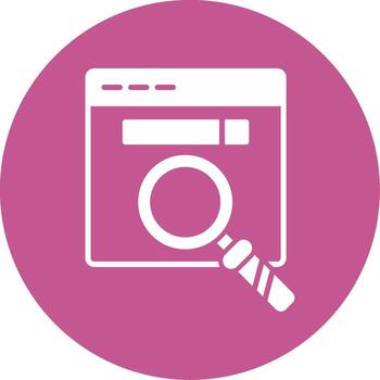 icono de vector de navegador