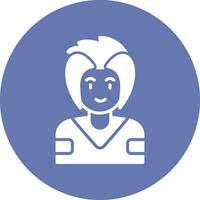 icono de vector de mujer