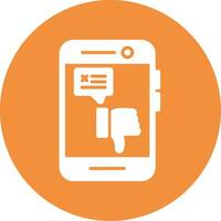 Bad Review Vector Icon