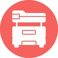 multifunción impresora vector icono
