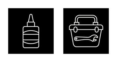 Glue and construction Icon vector
