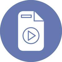 Video File Vector Icon