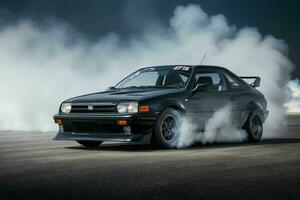 deporte coche jdm ae 86. ai generativo Pro foto