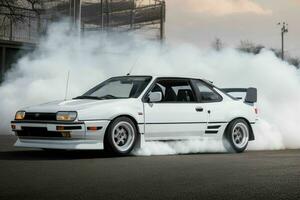 Sport Car JDM AE 86.  AI Generative Pro Photo