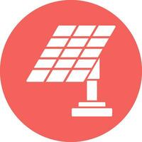 icono de vector de panel solar