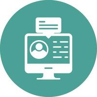 Digital Assistant Vector Icon