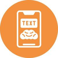 Text Vector Icon