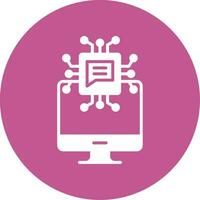 Artificial Intelligence Vector Icon
