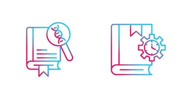 Genetics and Duration Icon vector