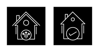 Vent and Houses Icon vector