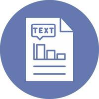 Text Vector Icon