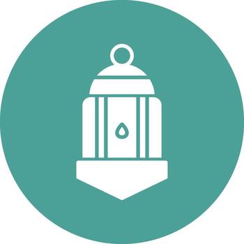 icono de vector de linterna