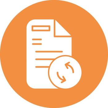 icono de vector de documento