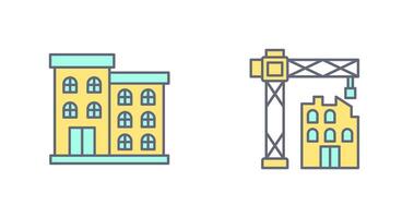 Building and Construction Icon vector