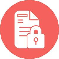 Secure Folder Vector Icon
