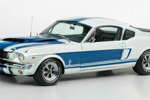 1966 Shelby GT350. AI Generative Pro Photo