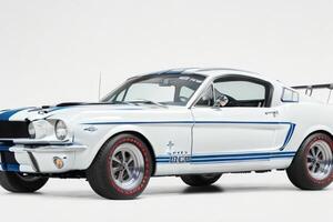 1966 Shelby GT350. AI Generative Pro Photo