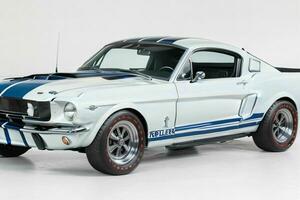 1966 Shelby GT350. AI Generative Pro Photo