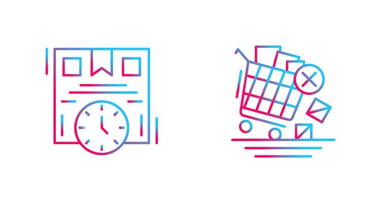 Time is Money and Offer End Icon