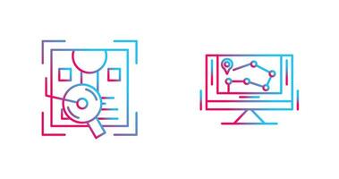 Order Tracking and Location Icon vector