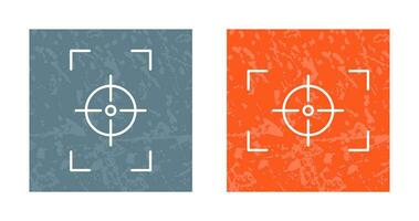 focus vertical and focus horizontal Icon vector