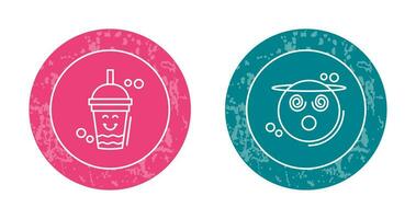Drink and Dizzy Icon vector