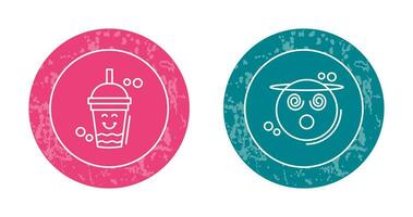 Drink and Dizzy Icon vector