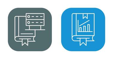 Server and Statistics Icon vector