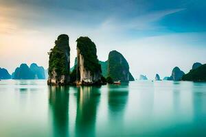 halong bay, vietnam, vietnam, halong bay, vietnam. AI-Generated photo