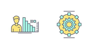 Consulting and Automated  Icon vector