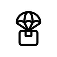 Drop Shipping icon in trendy outline style isolated on white background. Drop Shipping silhouette symbol for your website design, logo, app, UI. Vector illustration, EPS10.