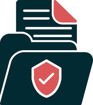 icono de vector de documento