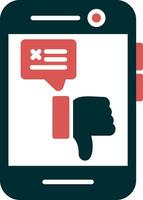 Bad Review Vector Icon