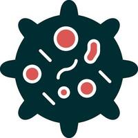 icono de vector de virus