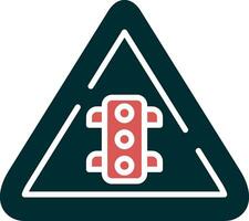 Traffic Light Sign Vector Icon