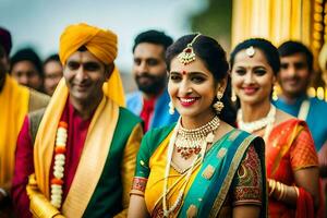 indian wedding in bangalore. AI-Generated photo