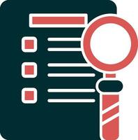 icono de vector de documento