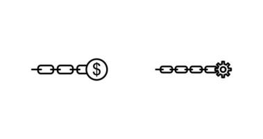 link sales and link optimization Icon vector