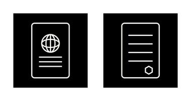 global report and reports Icon vector